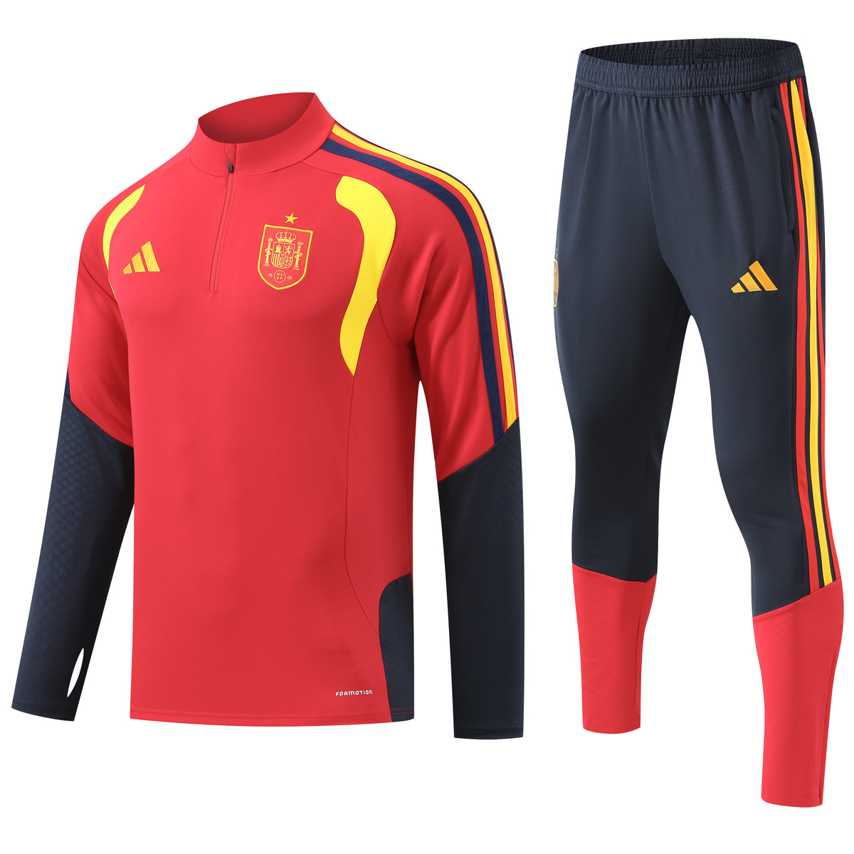 Ensemble Survêtement Football Espagne – Haut + Pantalon