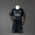 Ensemble foot enfant PSG Black (maillot + short)