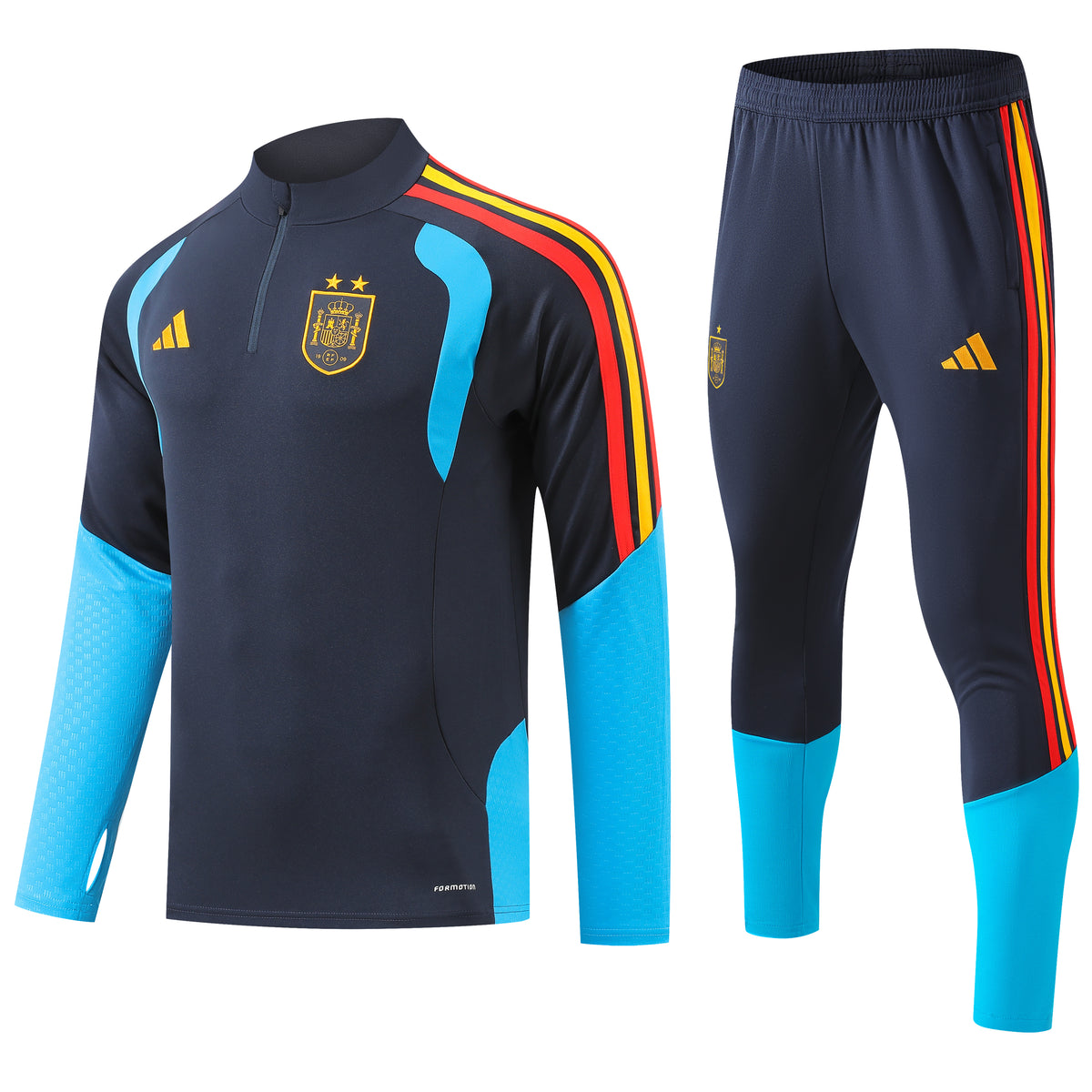 Ensemble Survêtement Football Espagne – Haut + Pantalon