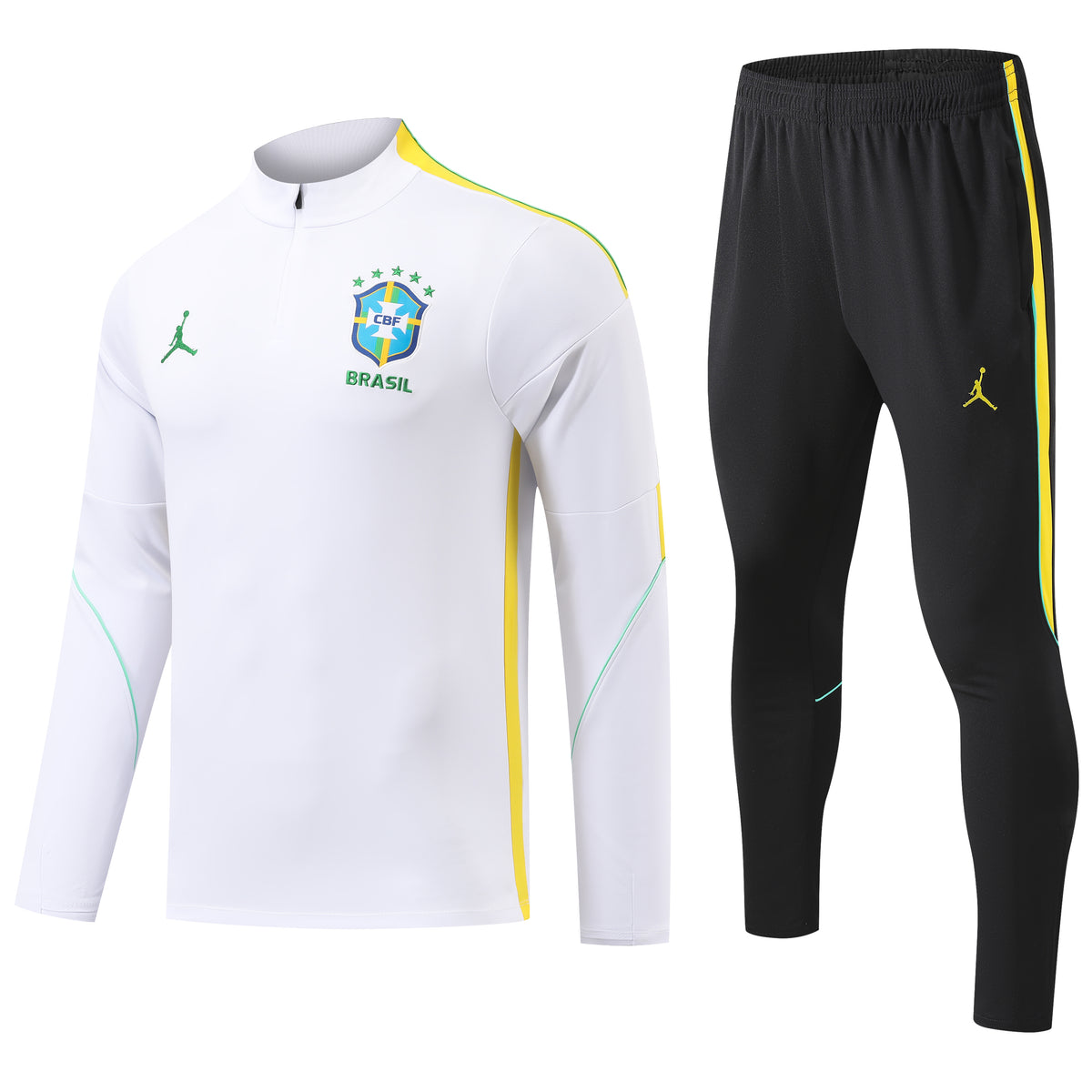 Ensemble Survêtement Football Brésil – Haut + Pantalon