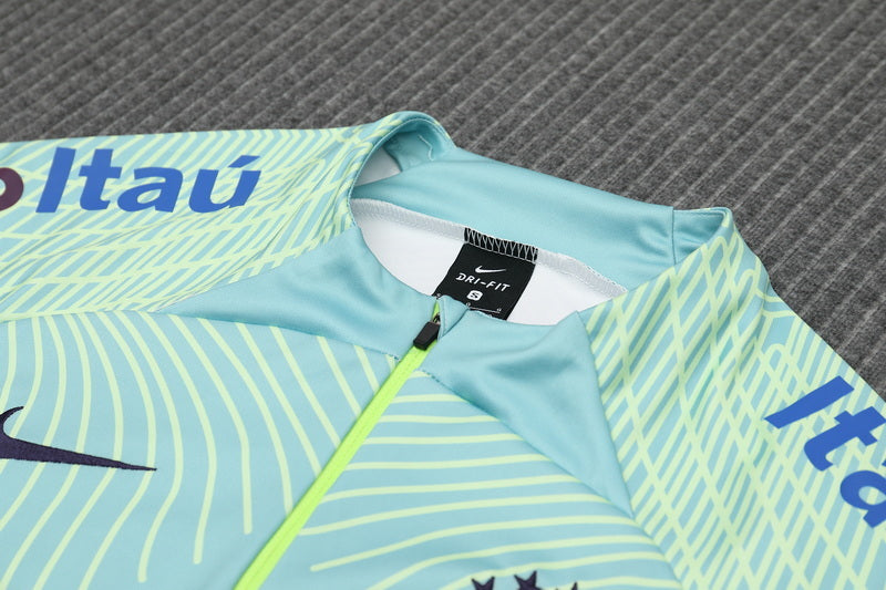 Ensemble Survêtement Football Brésil – Haut + Pantalon