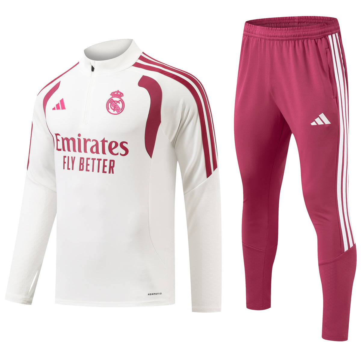 Ensemble Survêtement Football Real Madrid – Haut + Pantalon