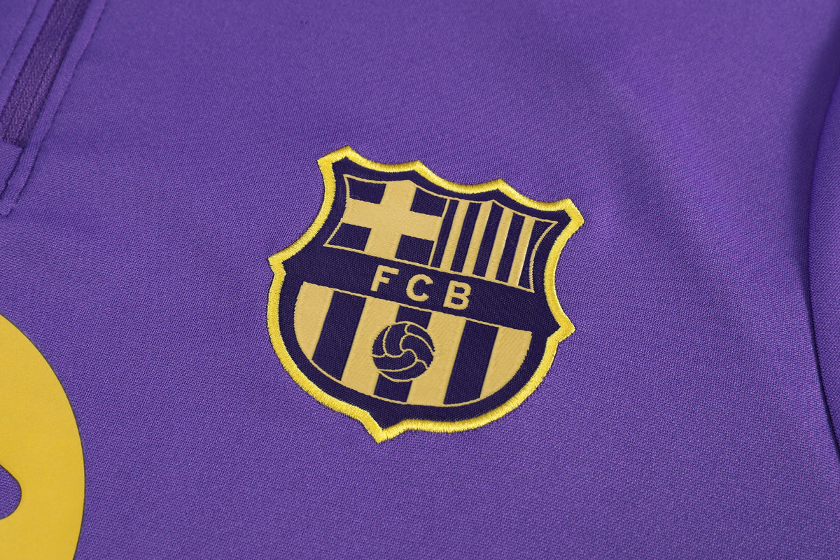 Ensemble Survêtement Football FC Barcelone – Haut + Pantalon