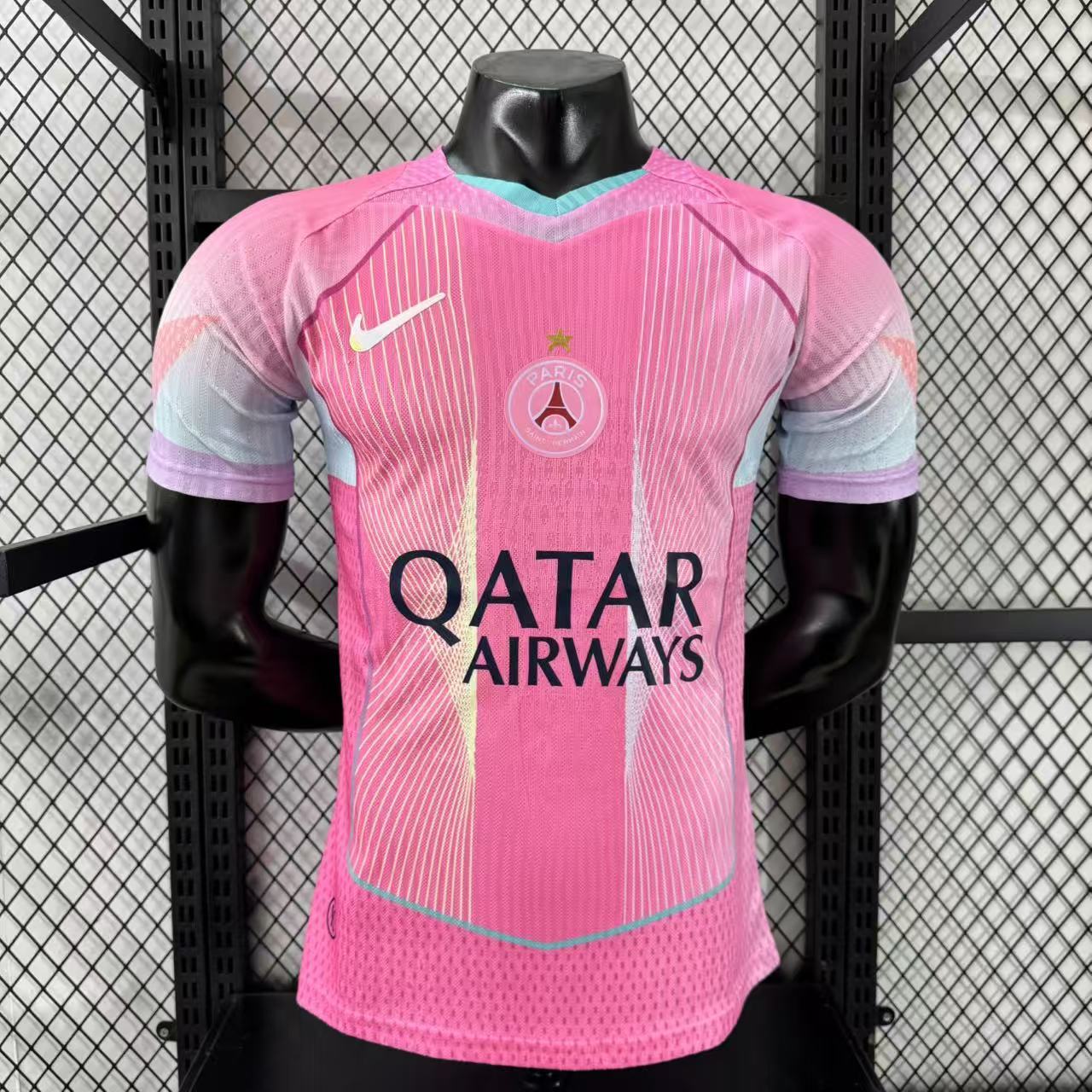 Maillot 25/26 Player Version PSG Pink Jersey