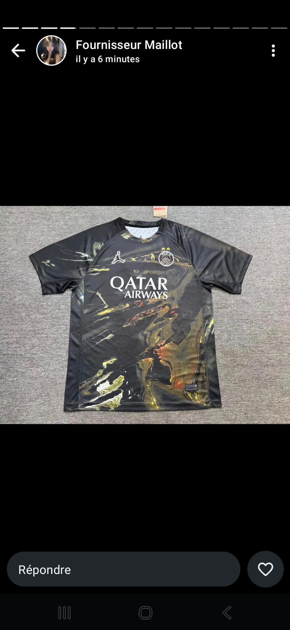Maillot Domicile Stadium PSG Nike 25/26 - Flocage Champions of Europe - 26 back2back