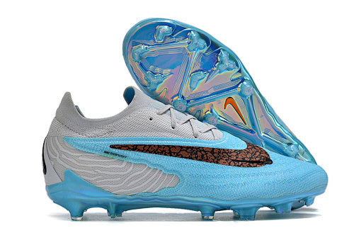 Chaussures de Football Nike Phantom GX Elite FG – Bleu / Blanc