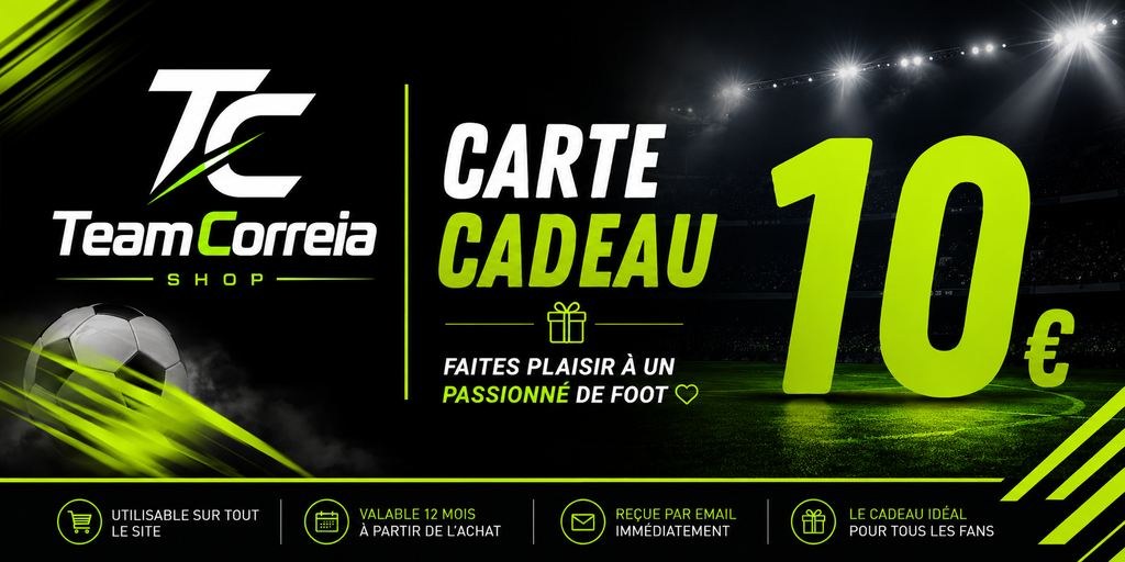 🎁 Carte Cadeau Team Correia Shop