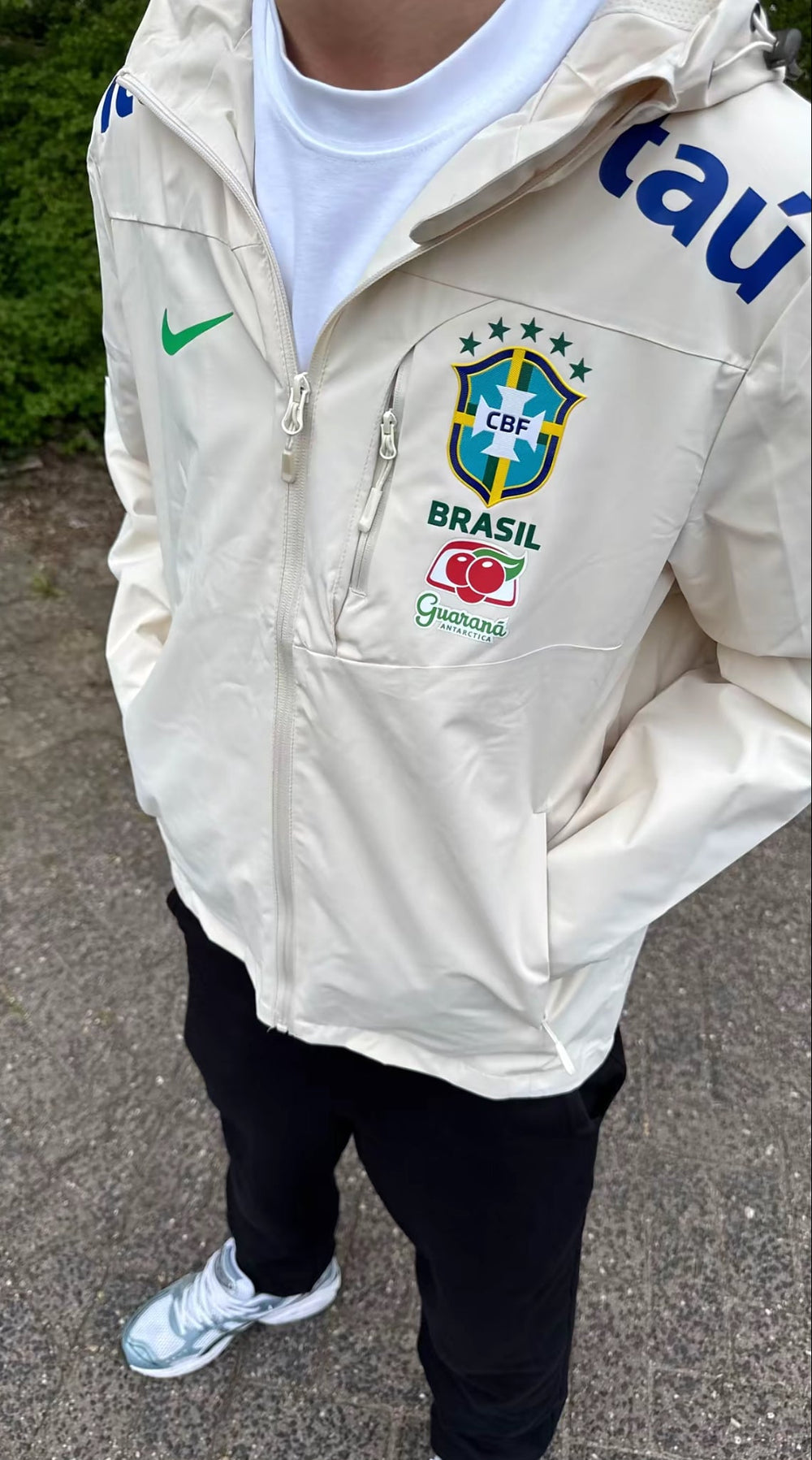 Veste Coupe-Vent Brésil Off White